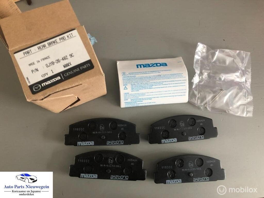 Remblokset Mazda RX-7 ('79-'95) GJYB-26-48 9C, Neuf, Enlèvement ou Envoi, Mazda, Mazda
