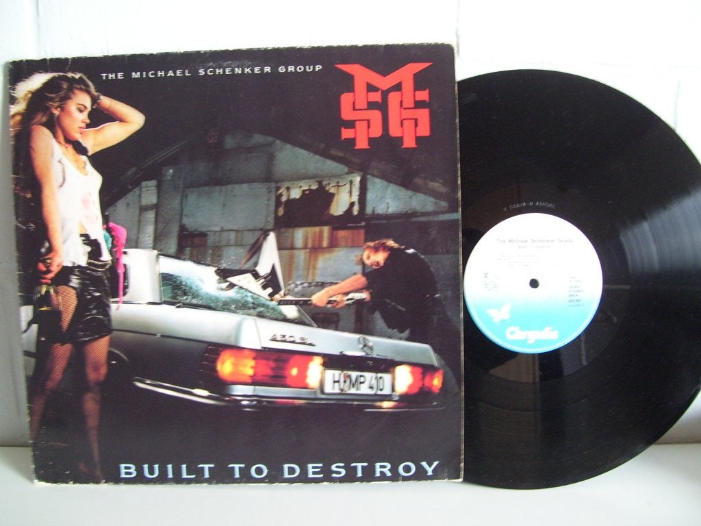 THE MICHAEL SCHENKER GROUP  built to destroy, LP, Originele persing, Ophalen of Verzenden, Zo goed als nieuw
