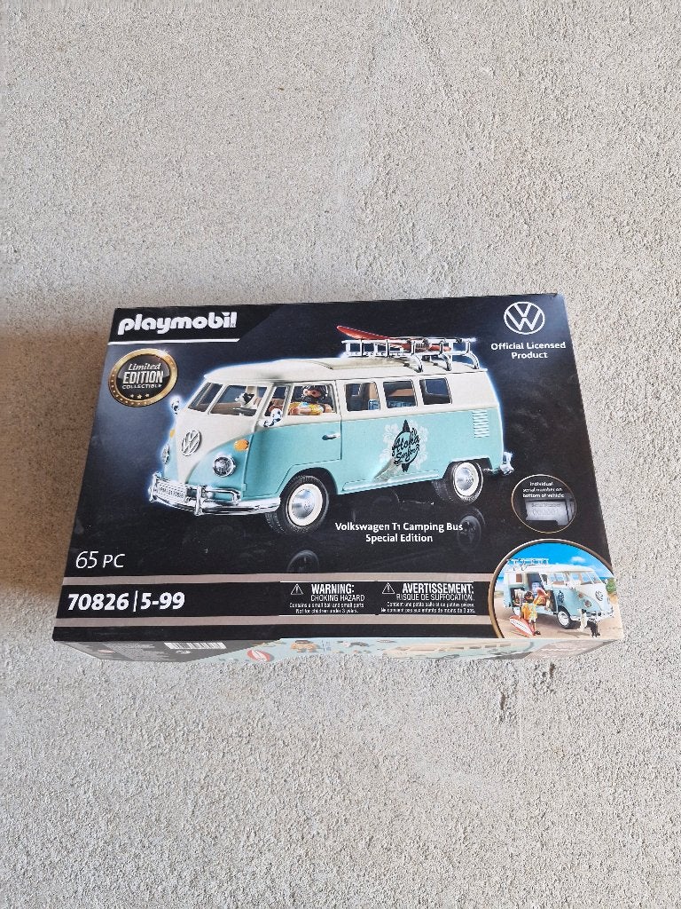 Playmobil volkswagenbusje, Ophalen, Gebruikt