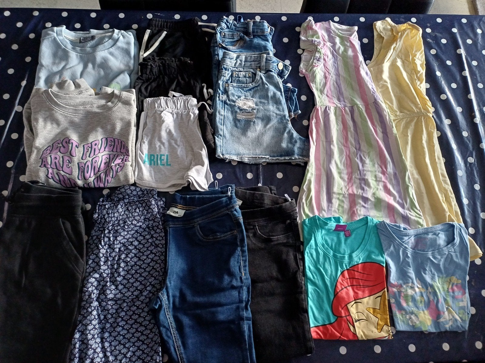 Bundel meisjeskledij maat 140, Kinderen en Baby's, Kinderkleding | Maat 140, Ophalen