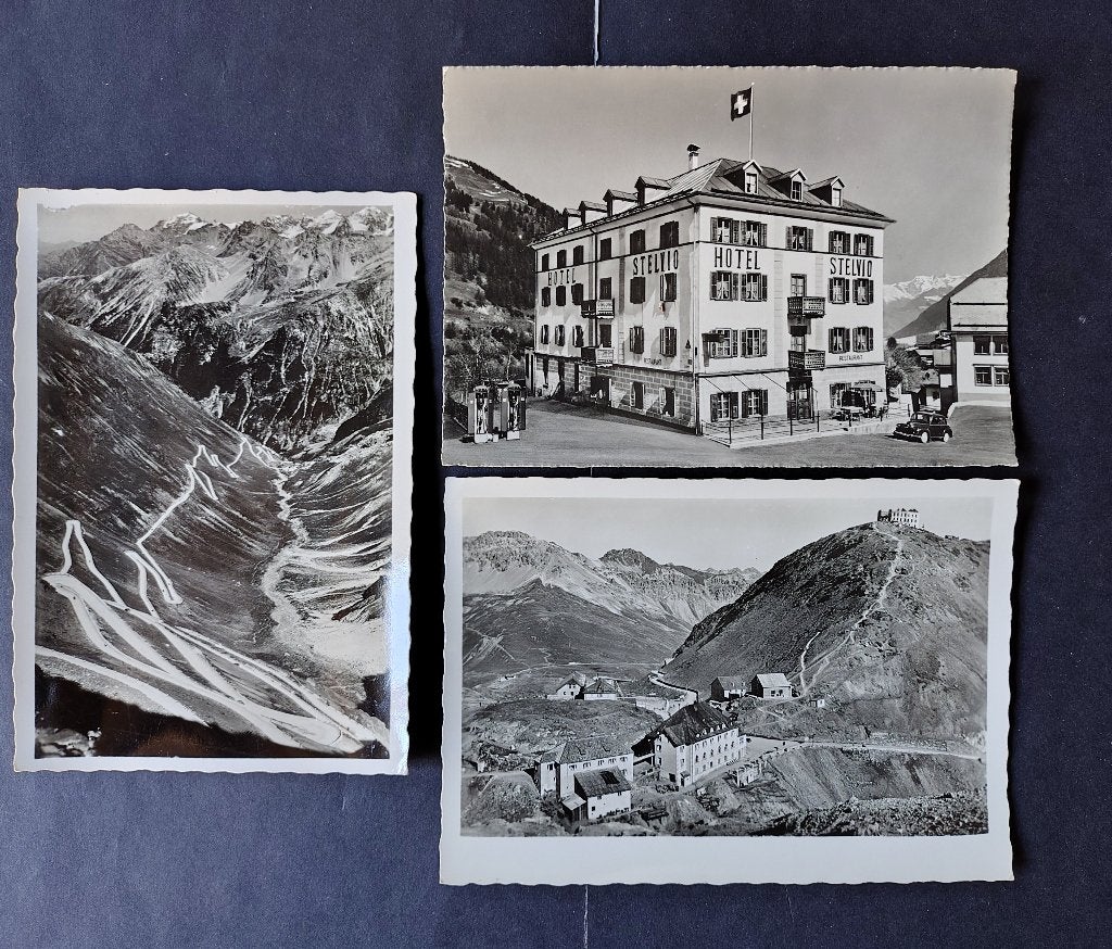 Cartes postales anciennes du Stelvio, Enlèvement ou Envoi, 1960 à 1980, Non affranchie, Nature