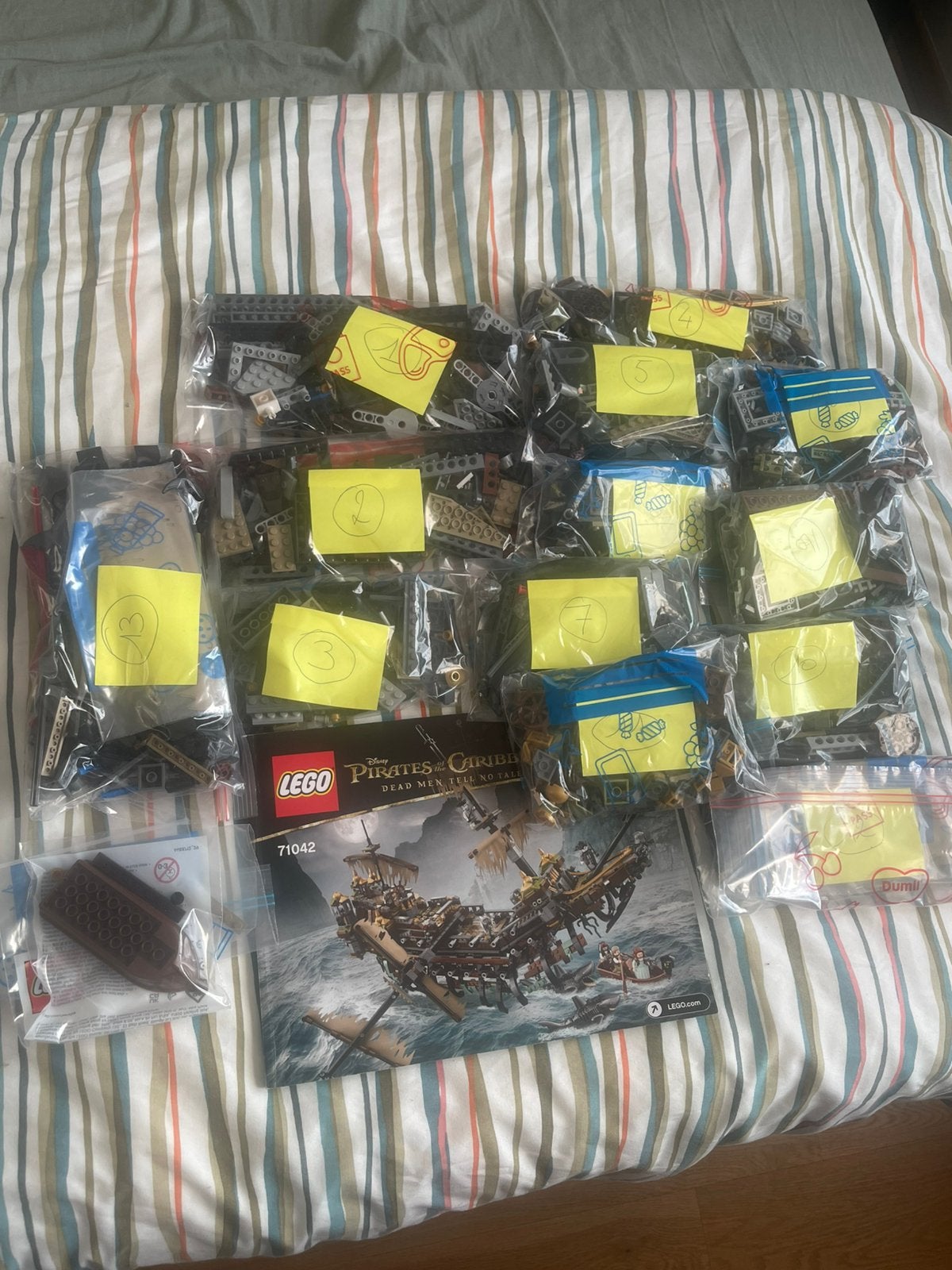 Lego pirates of the caribbean 71042 silent mary + extra, Lego, Zo goed als nieuw, Compleet, Pirates