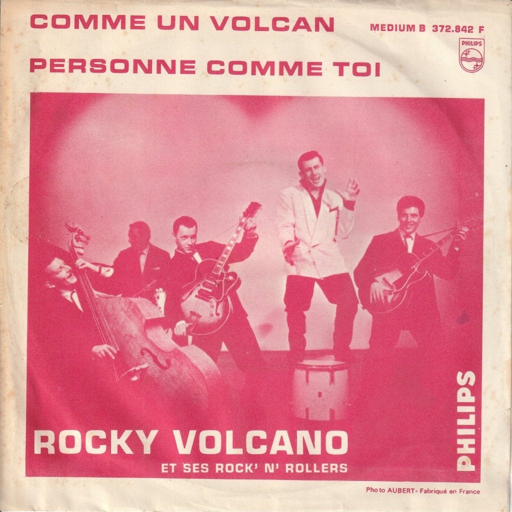 Rocky Volcano - Comme un volcan, Voor 1960, 7 inch, Single, Zo goed als nieuw