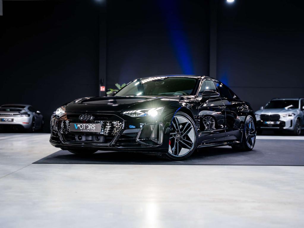 Audi e-tron GT RS e-tron GT – Quattro – 93 kWh – Carbo, Auto's, Audi, Automaat, 4 deurs, Gebruikt, Zwart