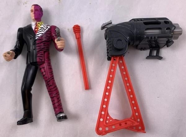 Kenner Batman Forever Two-Face Actiefiguur 1995 Vintage, Verzenden, Zo goed als nieuw