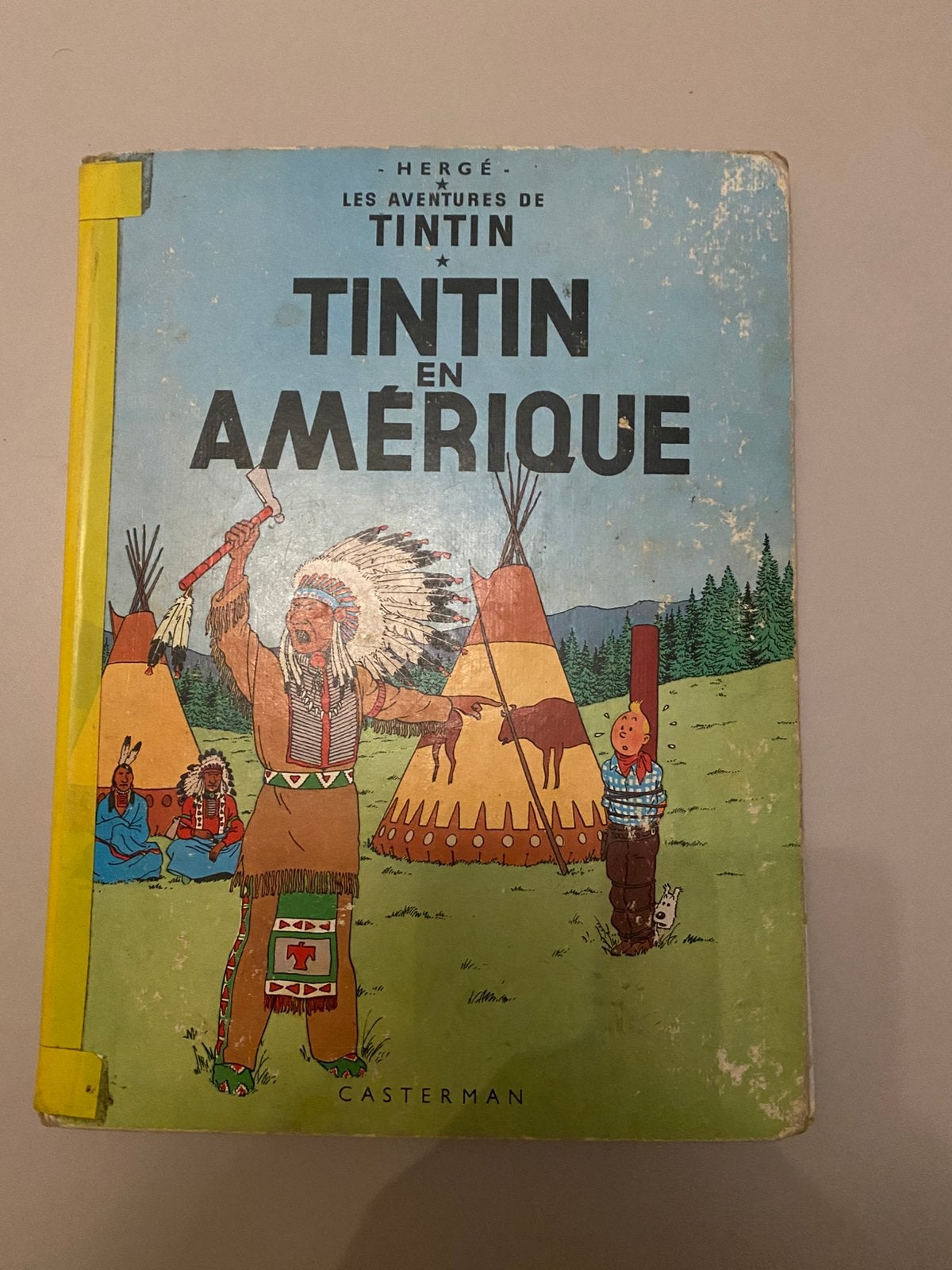 Tintin en Amerique 1966, Ophalen of Verzenden, Zo goed als nieuw
