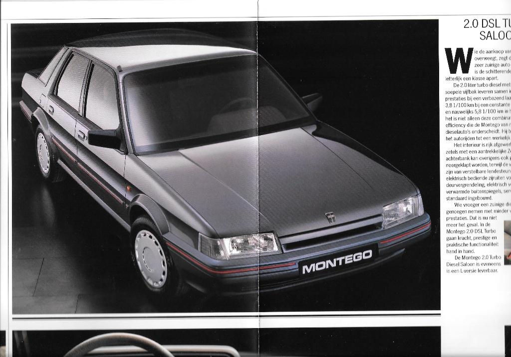AUSTIN MONTEGO,  1988, Ophalen of Verzenden, Zo goed als nieuw, Overige merken
