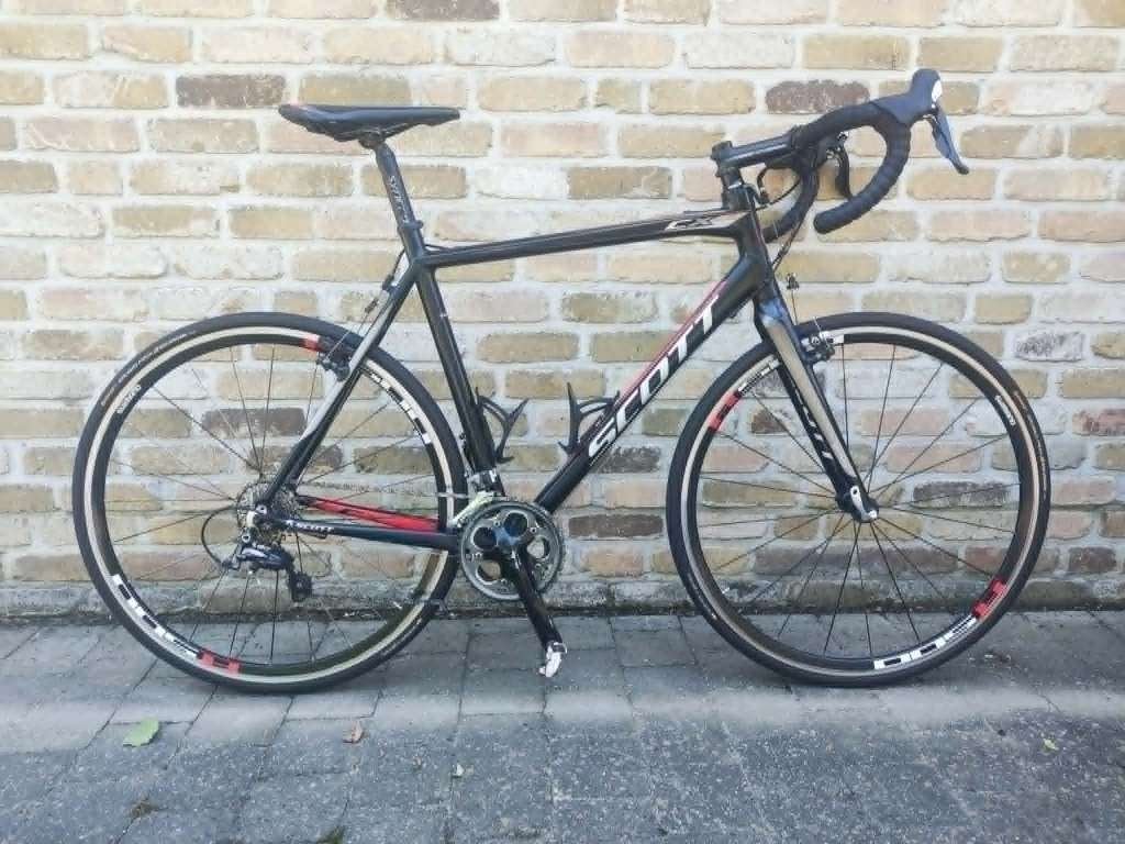 Scott cx team racefiets (shimano ultegra) maat 58, Fietsen en Brommers, Ophalen, Gebruikt