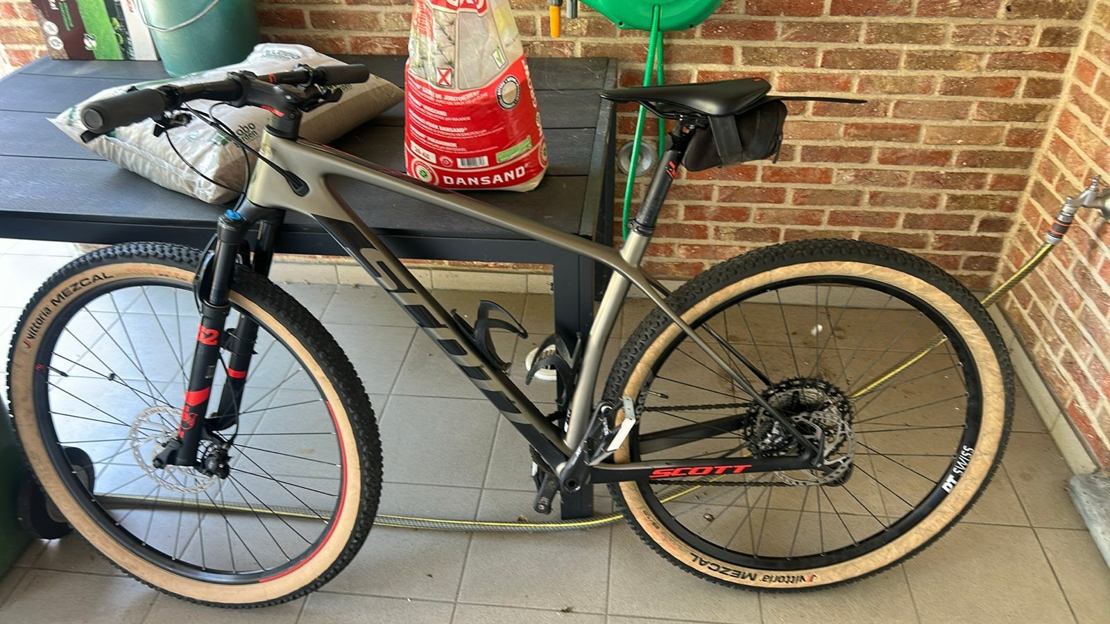 Scott scale 910 rc maat L, Gebruikt, Hardtail, Heren, Schijfrem
