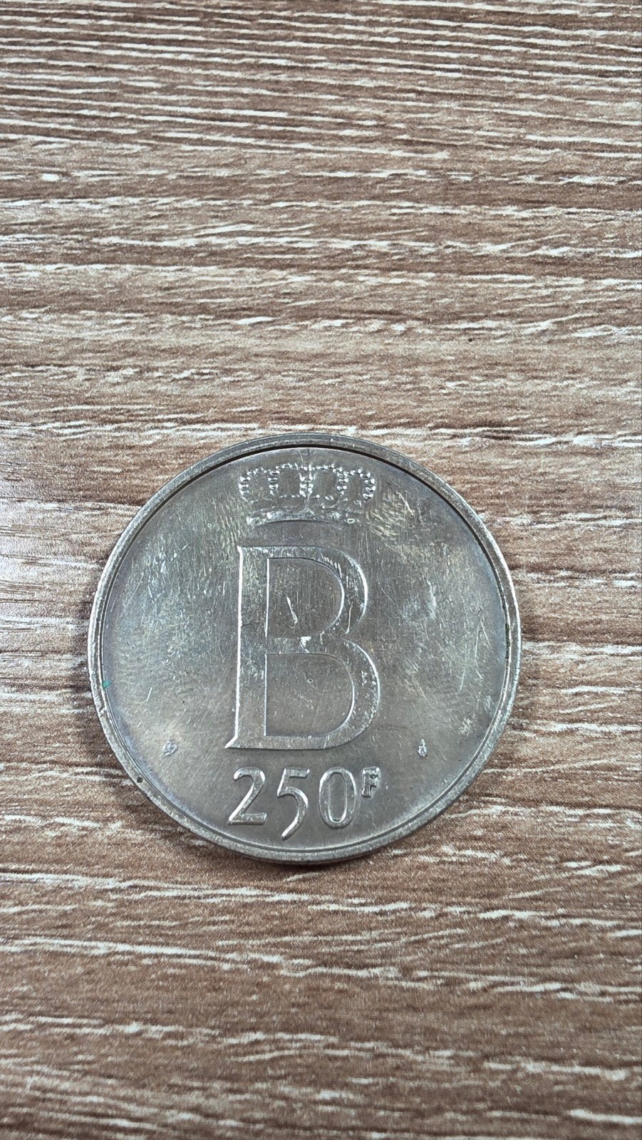 250 fr belge ( Fr ) Baudoin roi des belges 1976, Enlèvement ou Envoi, Argent, Argent