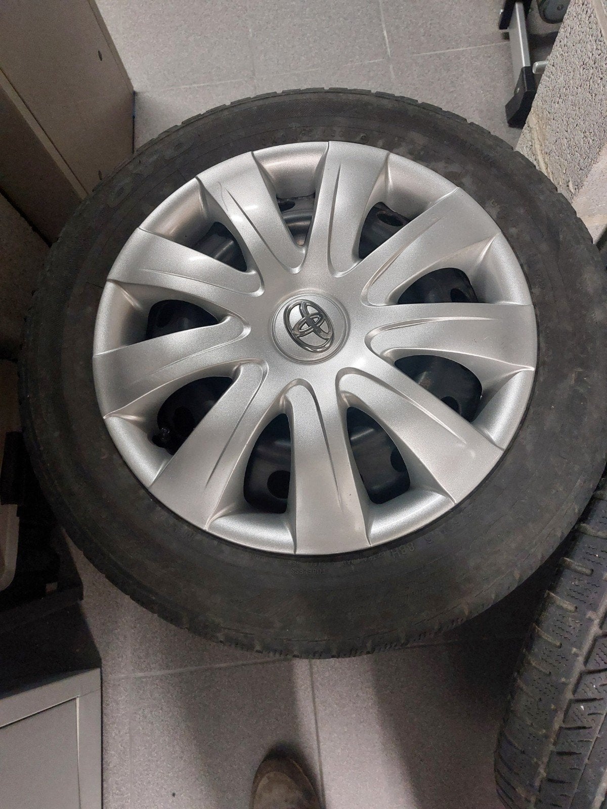 Stalen velgen met winterbanden 15 duim 4x100, Auto-onderdelen, Ophalen, Gebruikt, 15 inch, Banden en Velgen