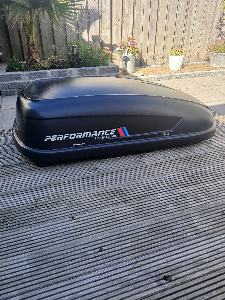 Dakkoffer bmw m style, Auto diversen, Ophalen, Gebruikt