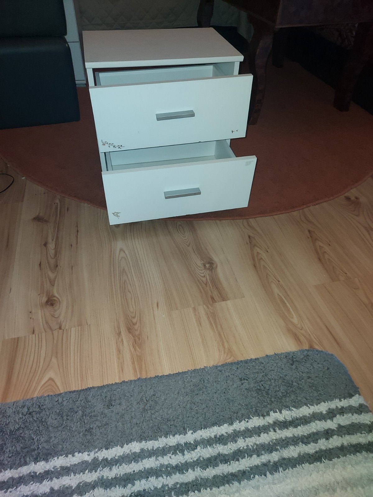 2 commode blanc, 25 à 50 cm, Moins de 100 cm, Enlèvement, Utilisé