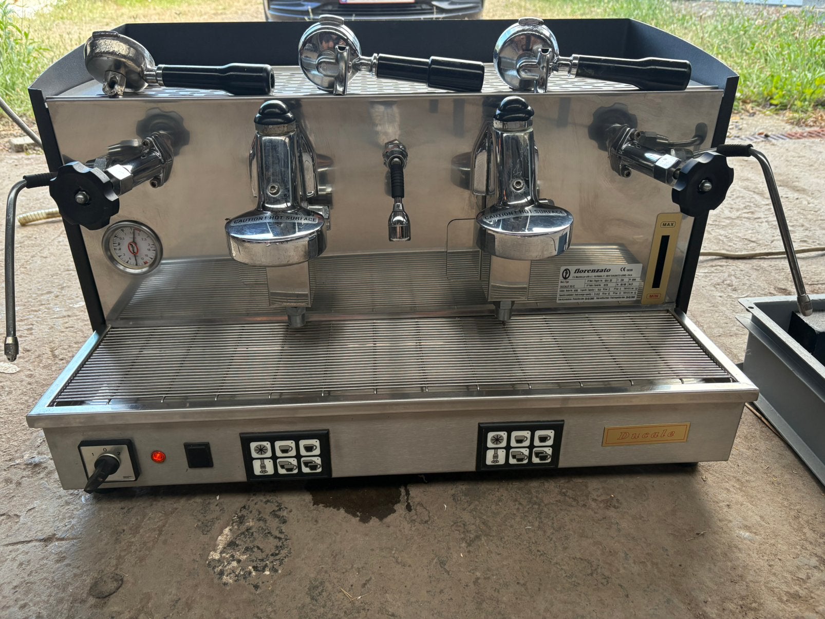 Machine a café fiorenzato ducal, Enlèvement