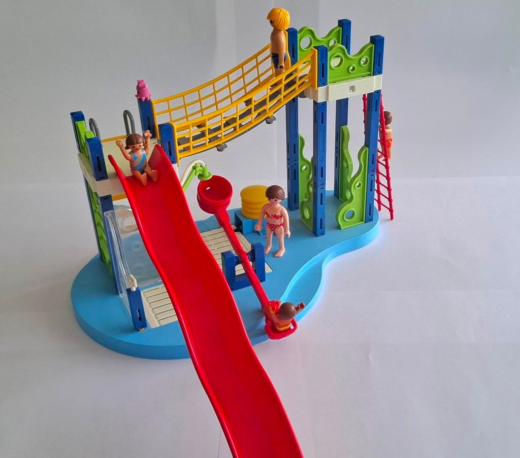 Playmobil waterpark, Kinderen en Baby's, Ophalen, Zo goed als nieuw, Complete set