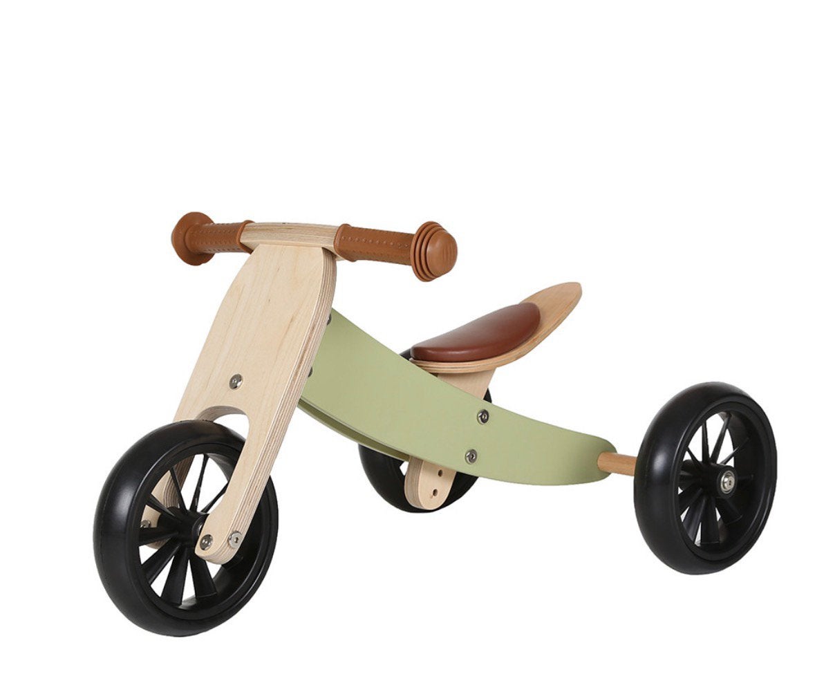 Loopfiets bandits and angels groen, Ophalen, Zo goed als nieuw, Loopfiets