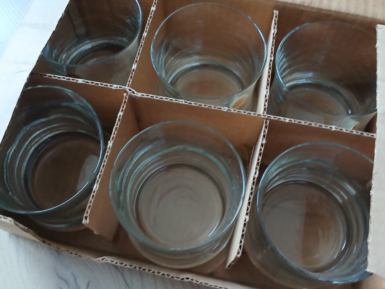 6 verres Cristal Durobor Copenhagen, Enlèvement