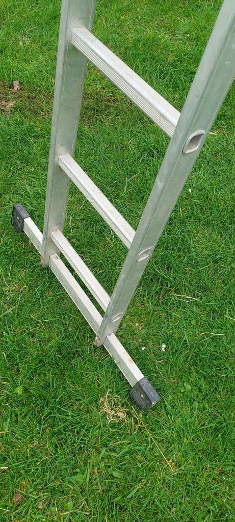 Plooiladder/vouwladder Alu, Doe-het-zelf en Bouw, Ladders en Trappen, Ophalen