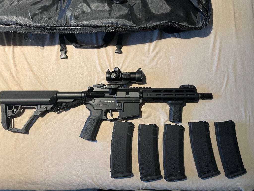 Airsoft AEG Evolution, Ophalen, Zo goed als nieuw