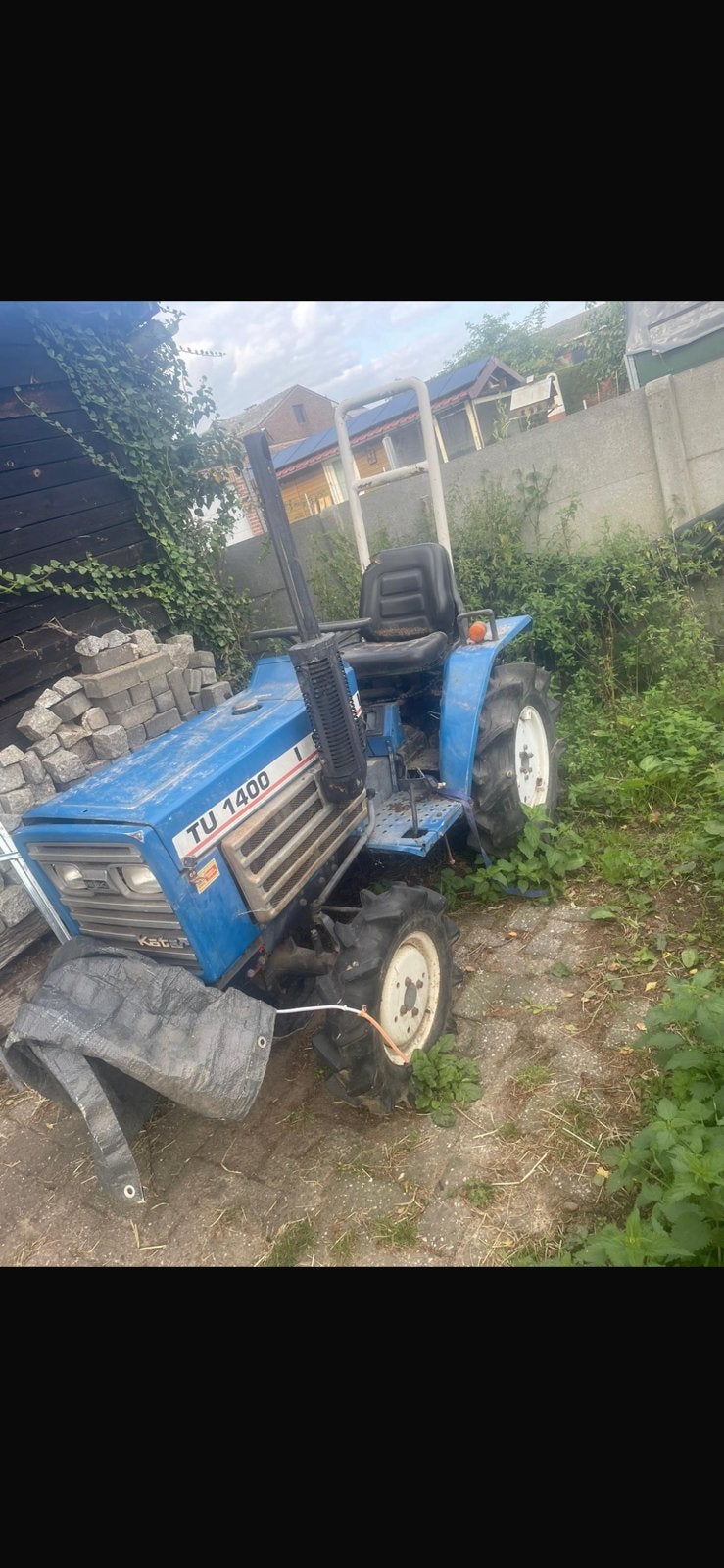 Minitractor te koop, Ophalen