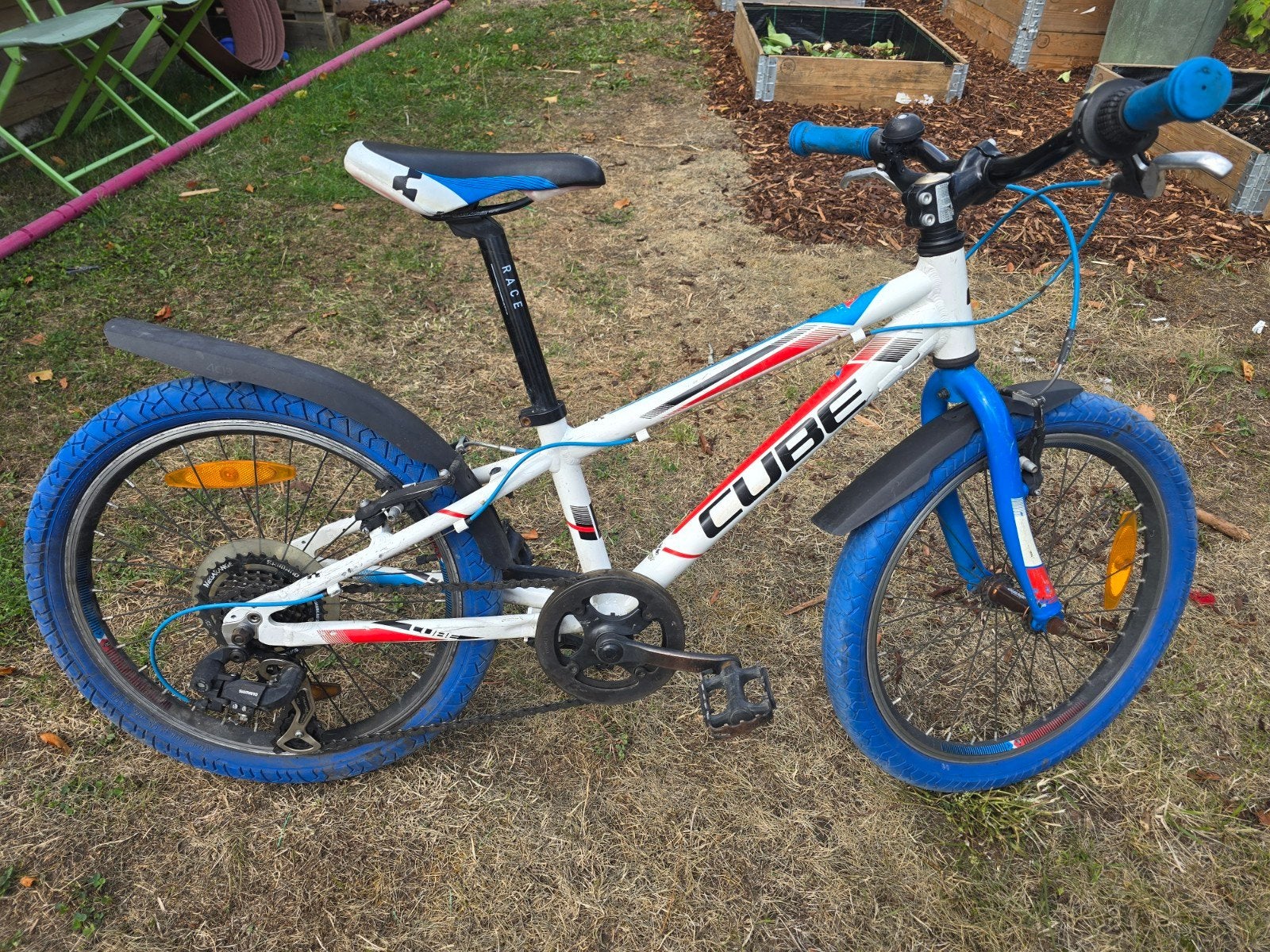 Cube kinderfiets 20" – Shimano – gebruikt, Fietsen en Brommers, Ophalen, V-brakes
