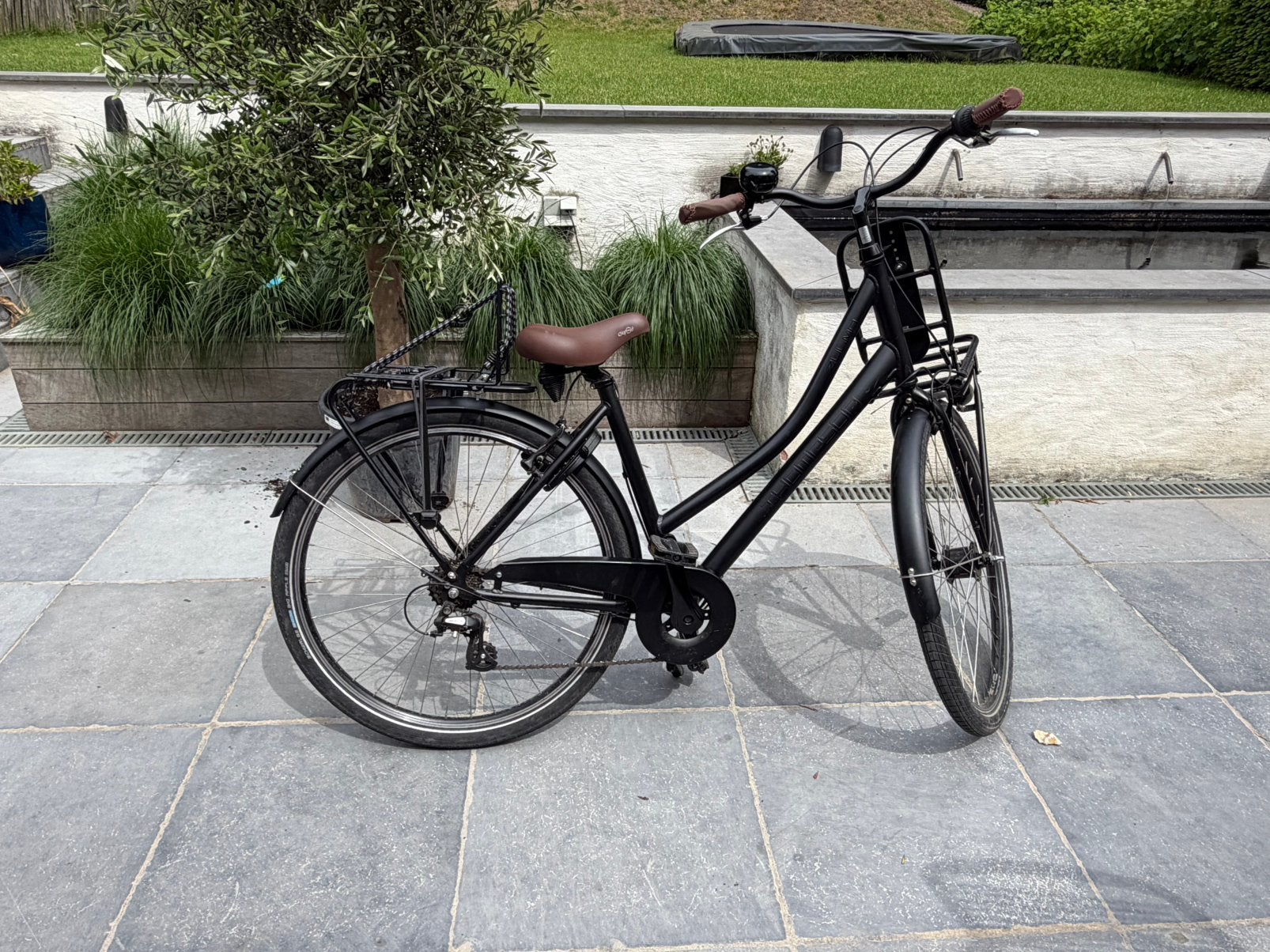 Thompson cargo damesfiets, Fietsen en Brommers, Fietsen | Dames | Damesfietsen, Ophalen, Zo goed als nieuw, Versnellingen