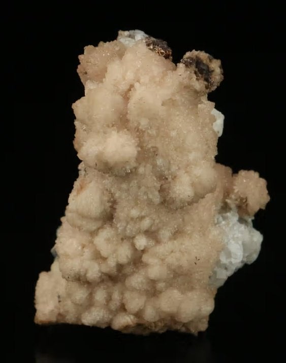 Zéér zeldzame OLMIIET + CALCIET uit de N'Chwaning II mijn., Ophalen of Verzenden, Mineraal