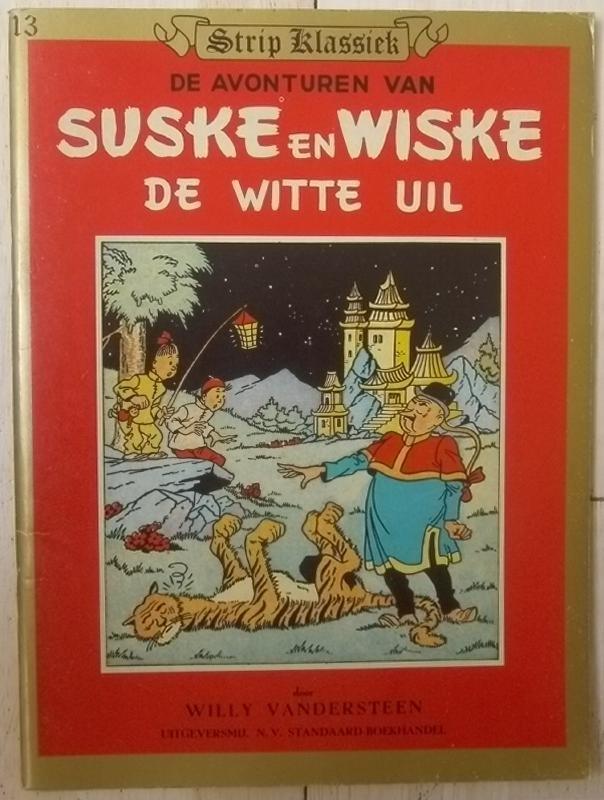 Suske en Wiske nr. 13 : De witte uil ( Strip Klassiek ), Boeken, Ophalen of Verzenden