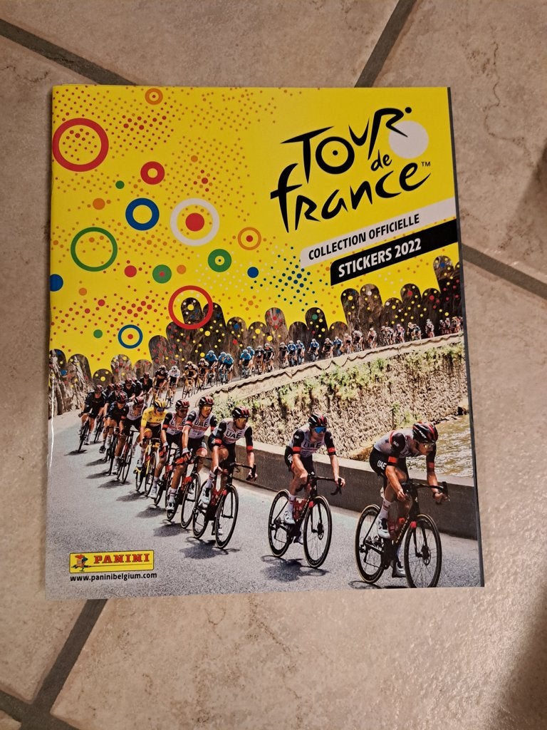 Panini Tour de France 2022, Collections, Autocollants, Enlèvement ou Envoi, Neuf, Sport