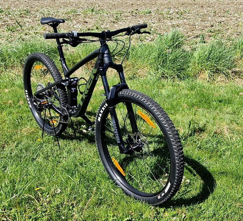 Vélo de montagne👍"TREK"=TOP👍FUEL EX 5👍Full Susp👍t: M/L👍, Enlèvement ou Envoi, Comme neuf, VTT tout suspendu, Frein à disque