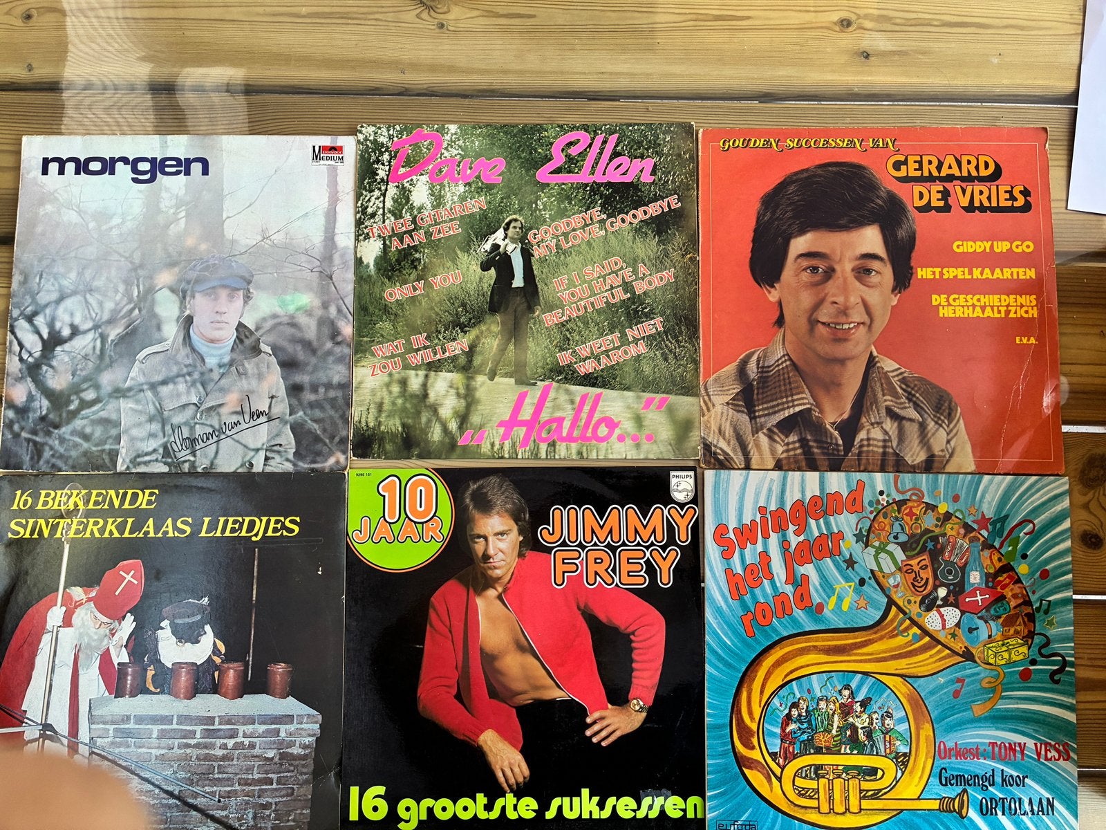 Diverse LP's: Jimmy Frey, Herman van Veen e.a. — €1,50 p/st, Ophalen, Gebruikt, LP