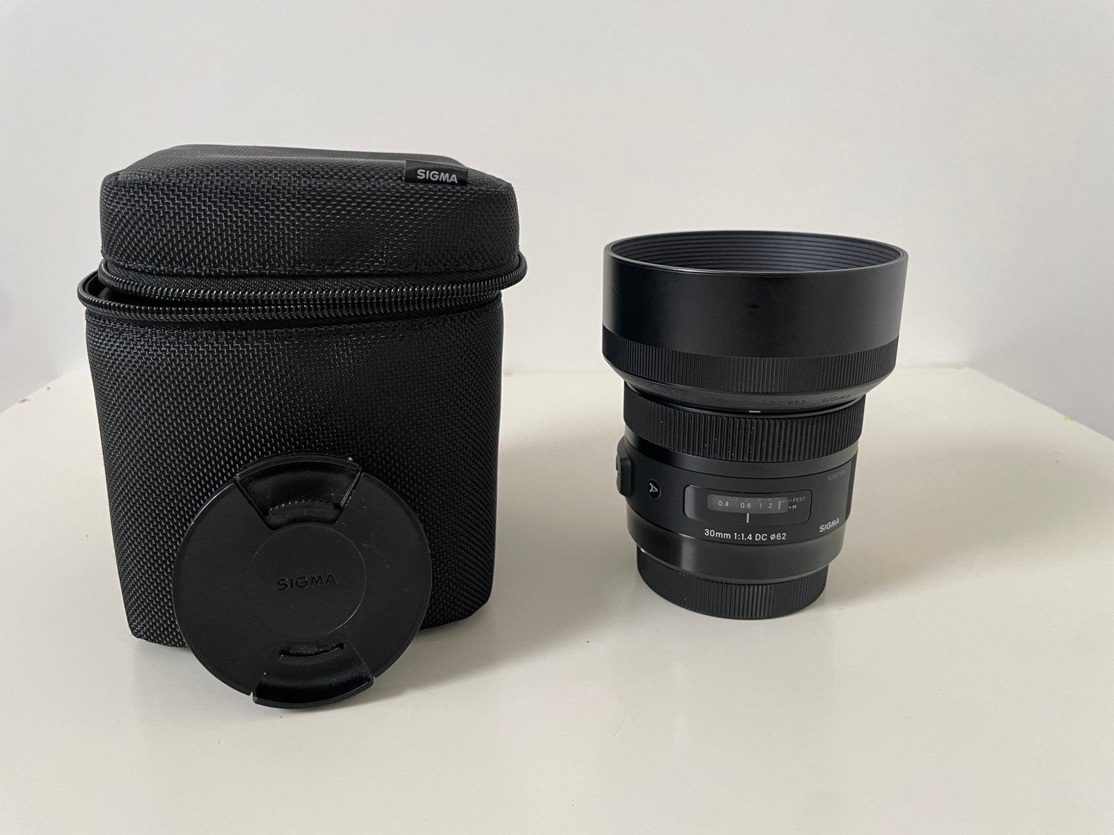 Sigma 30mm F1.4 DC HSM voor Canon – lichtsterke prime lens, Audio, Tv en Foto, 30 mm, Gebruikt, Sigma, Beeldstabilisatie