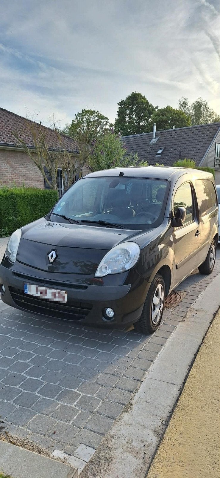 Renault kangoo lichte vracht 110pk, Auto's, Zwart, Renault, Zwart, Particulier