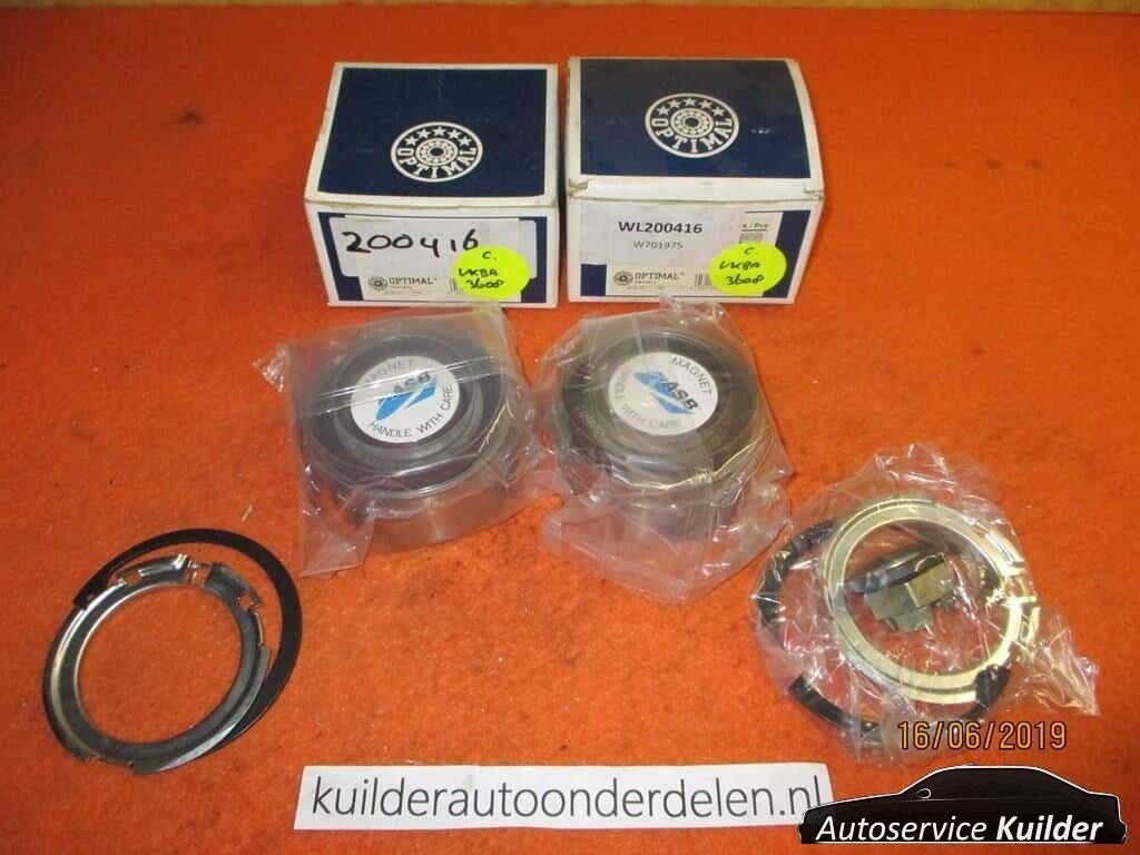 2X wiellager Laguna II  Clio sport Merk Optimal, Autos : Pièces & Accessoires, Neuf, Renault, -, -