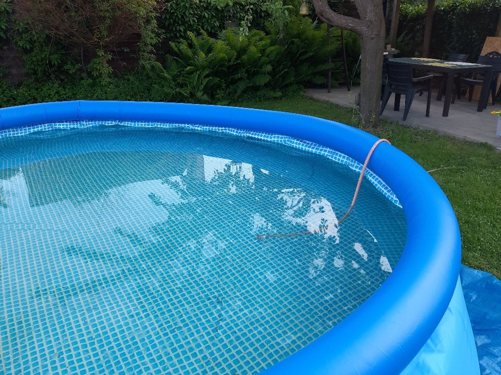 zwembad, Tuin en Terras, Ophalen, Gebruikt, Opblaaszwembad, 80 tot 120 cm