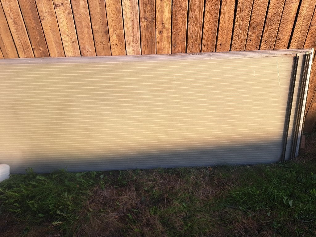 polycarbonaat platen, Tuin en Terras, Overkappingen, Ophalen, Gebruikt, Veranda