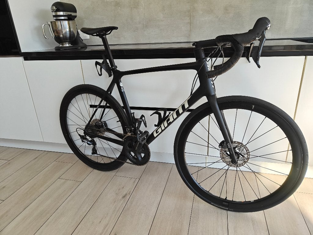 Giant TCR Advanced Pro Disc met powermeter - Large, Ophalen, Carbon, Heren, Giant