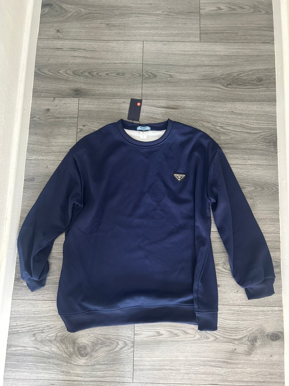 Prada Trui marine blauw, Ophalen of Verzenden, Zo goed als nieuw, Blauw