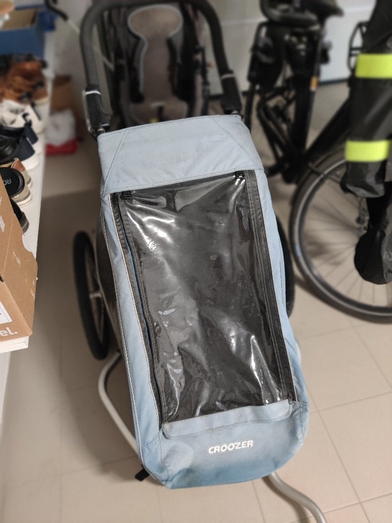 Croozer fietskar 1 kind, Enlèvement, Utilisé