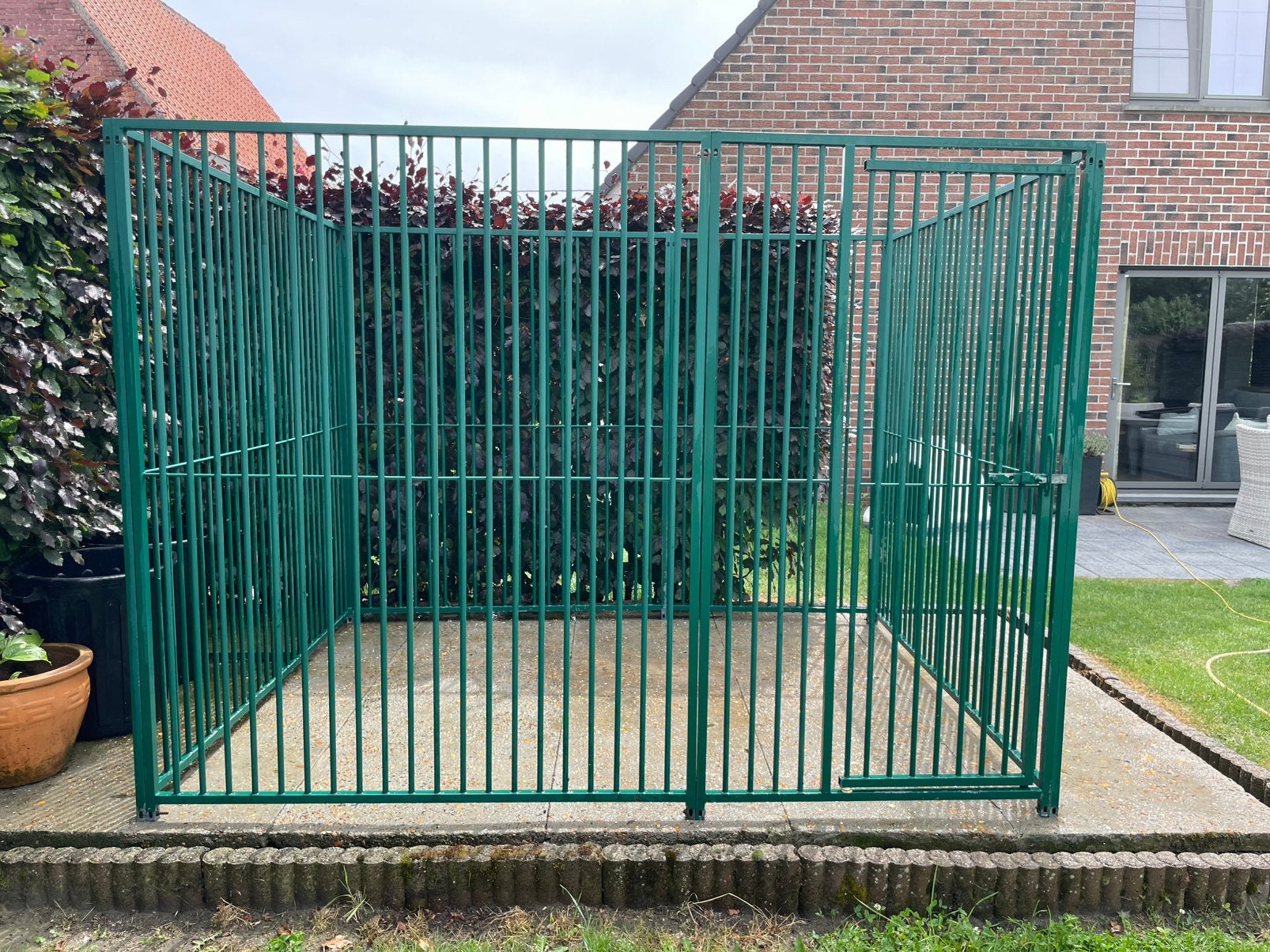 Groot hondenhok - hondenren voor buiten, Dieren en Toebehoren, Ophalen, Gebruikt, Hondenhok