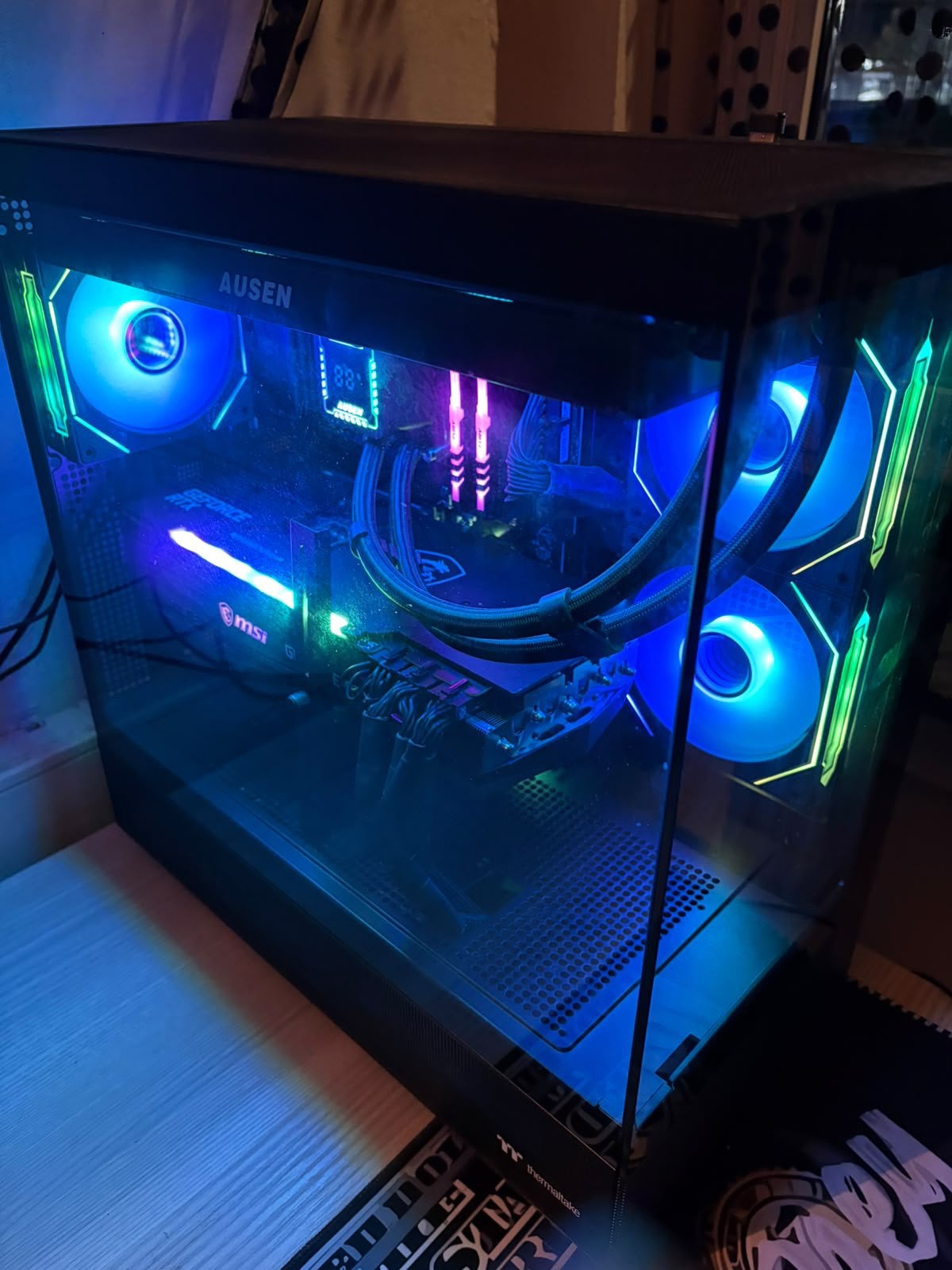 Gaming PC | MSI RTX 3080 | 32GB RAM | Ryzen 7 5700X, Ophalen, 32 GB, Zo goed als nieuw, Gaming