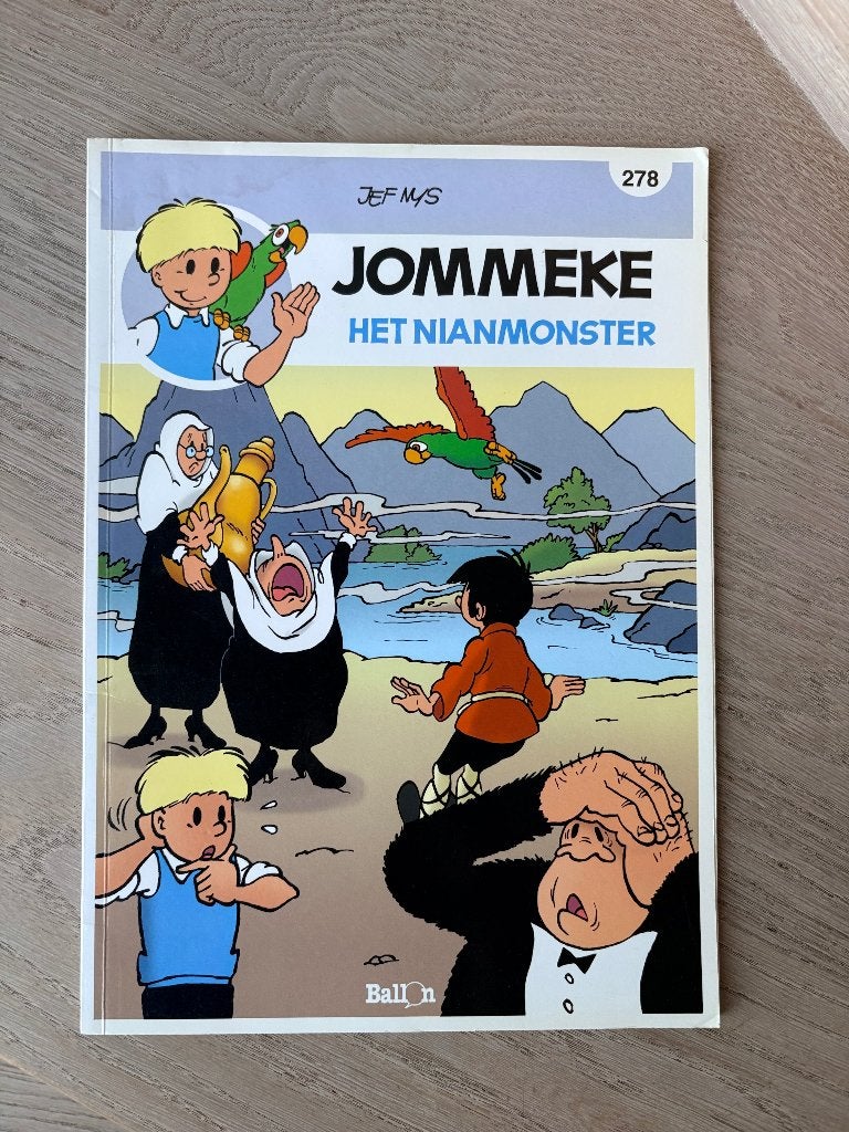 Jommeke Het niznmonster, Eén stripboek, Ophalen, Zo goed als nieuw, Jef Nys.