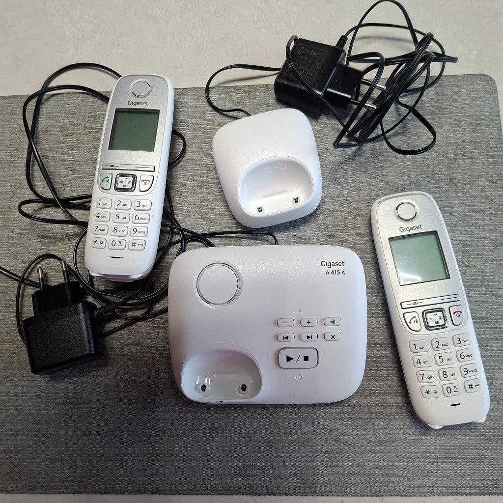 **Philips A415 GIGASET wit                      *solden -75%, Telecommunicatie, Vaste telefoons | Handsets en Draadloos, Ophalen