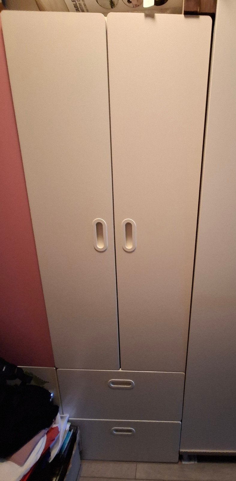 Ikea kast, Ophalen