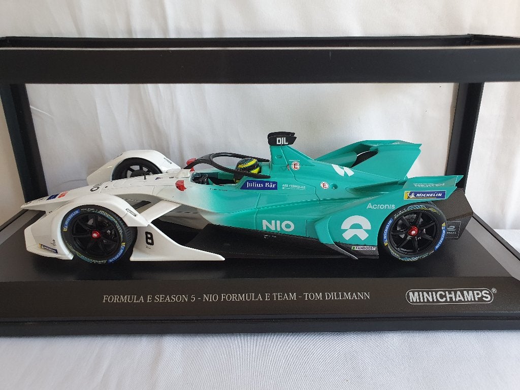 Tom Dillmann NIO Sport 004 FE 2018/2019 1:18 Minichamps, Enlèvement ou Envoi, Neuf, Voiture, MiniChamps
