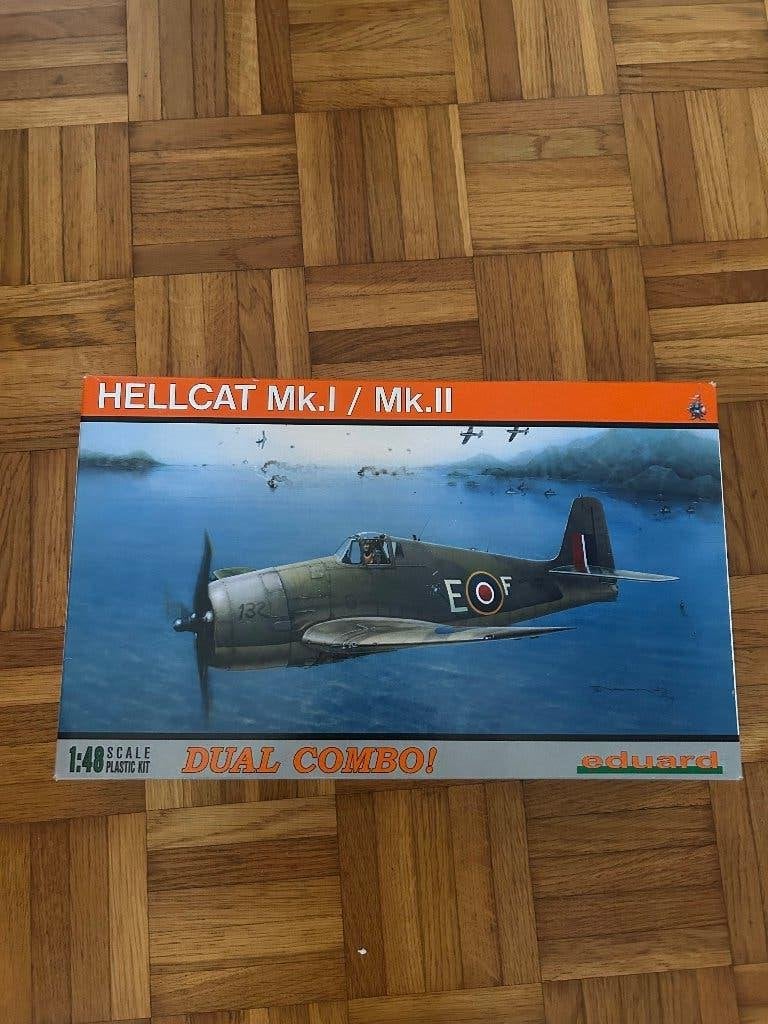 Eduard Hellcat MK.I/II - Dual combo, Overige merken, Verzenden, Nieuw, Groter dan 1:72