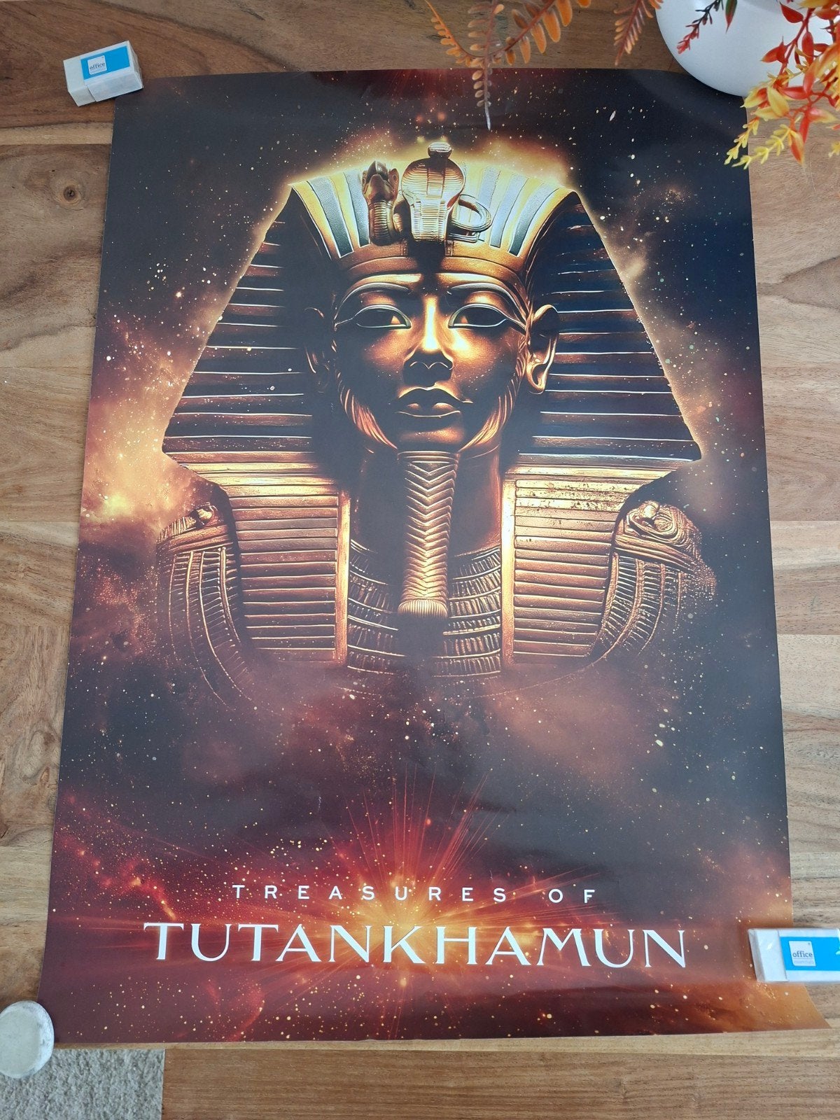 poster toetanchamon, Ophalen