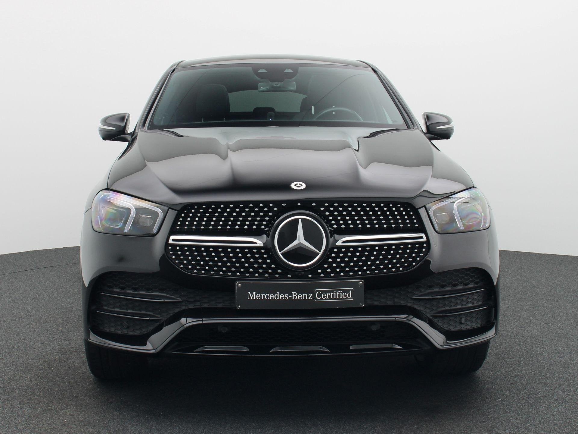 Mercedes-Benz GLE Coupé 350 e 4M AMG LINE + LEDER + BURMEST, Auto's, Dealer onderhouden, Gebruikt, Zwart, Plug-in hybride