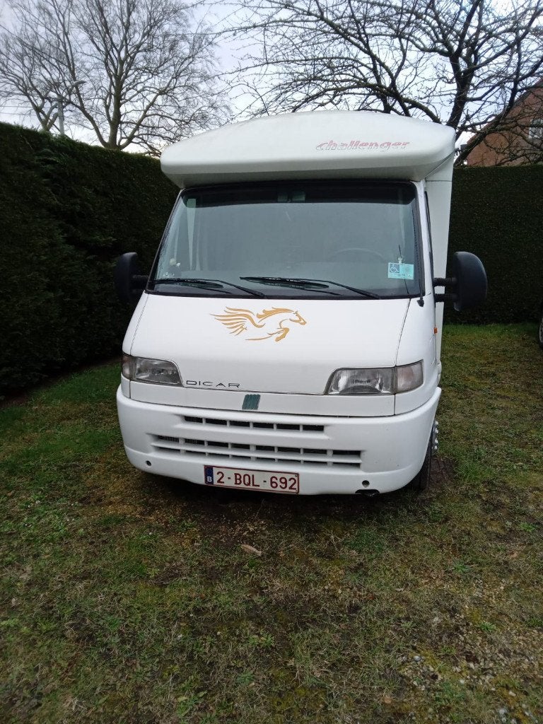 camper ducato challenger, Caravans en Kamperen, Mobilhomes, Challenger, Particulier, 5 tot 6 meter, Half-integraal