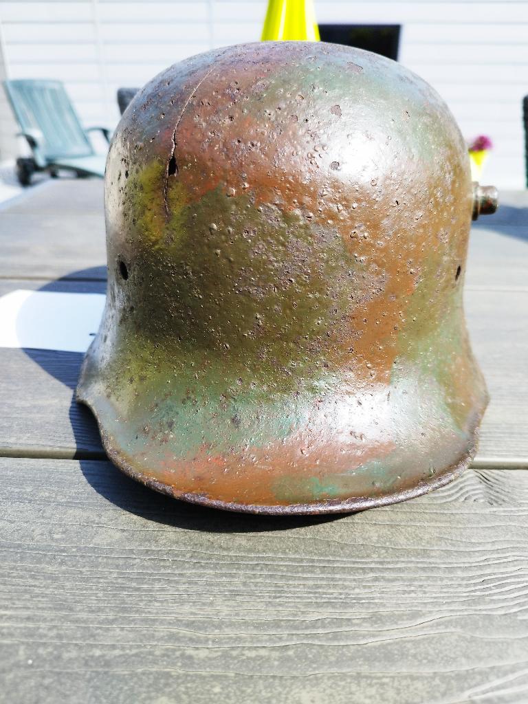 Coque de casque allemand 1916 - 140€, Collections, Envoi, Armée de terre